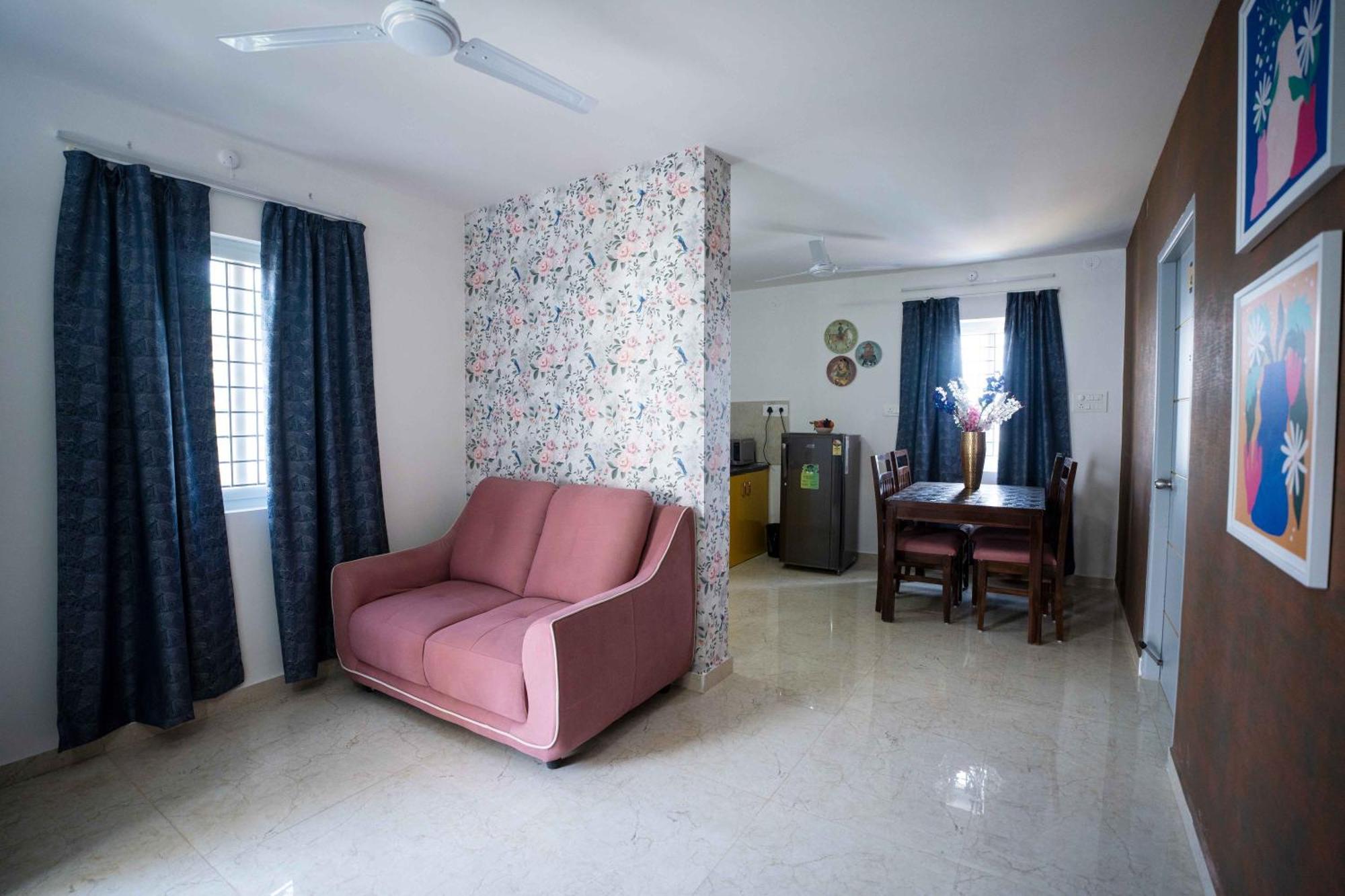 Yellow Bells Studios And Suites Gachibowli Eksteriør bilde