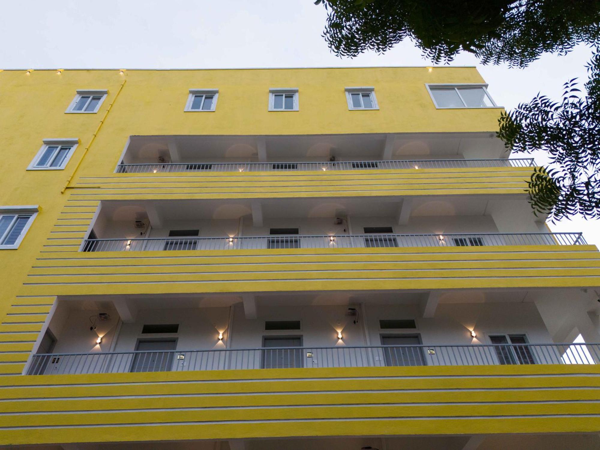 Yellow Bells Studios And Suites Gachibowli Eksteriør bilde
